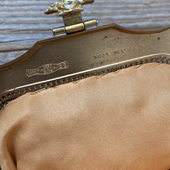 Whiting & Davis Co. Vintage Mesh Bag. - Picture 4 of 6